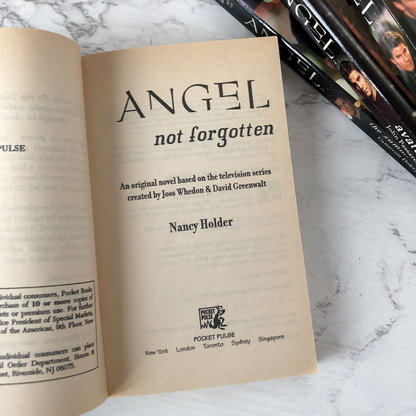Angel: 6 Paperback Set [AVATAR, BRUJA, NOT FORGOTTEN, SHAKEDOWN, HAUNTED, THE SUMMONED] - Bookshop Apocalypse