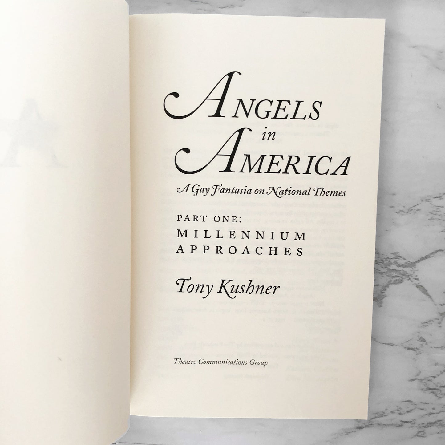 Angels in America by Tony Kushner [FIRST COMPLETE EDITION BOX SET] 1995