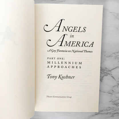 Angels in America by Tony Kushner [FIRST COMPLETE EDITION BOX SET] 1995