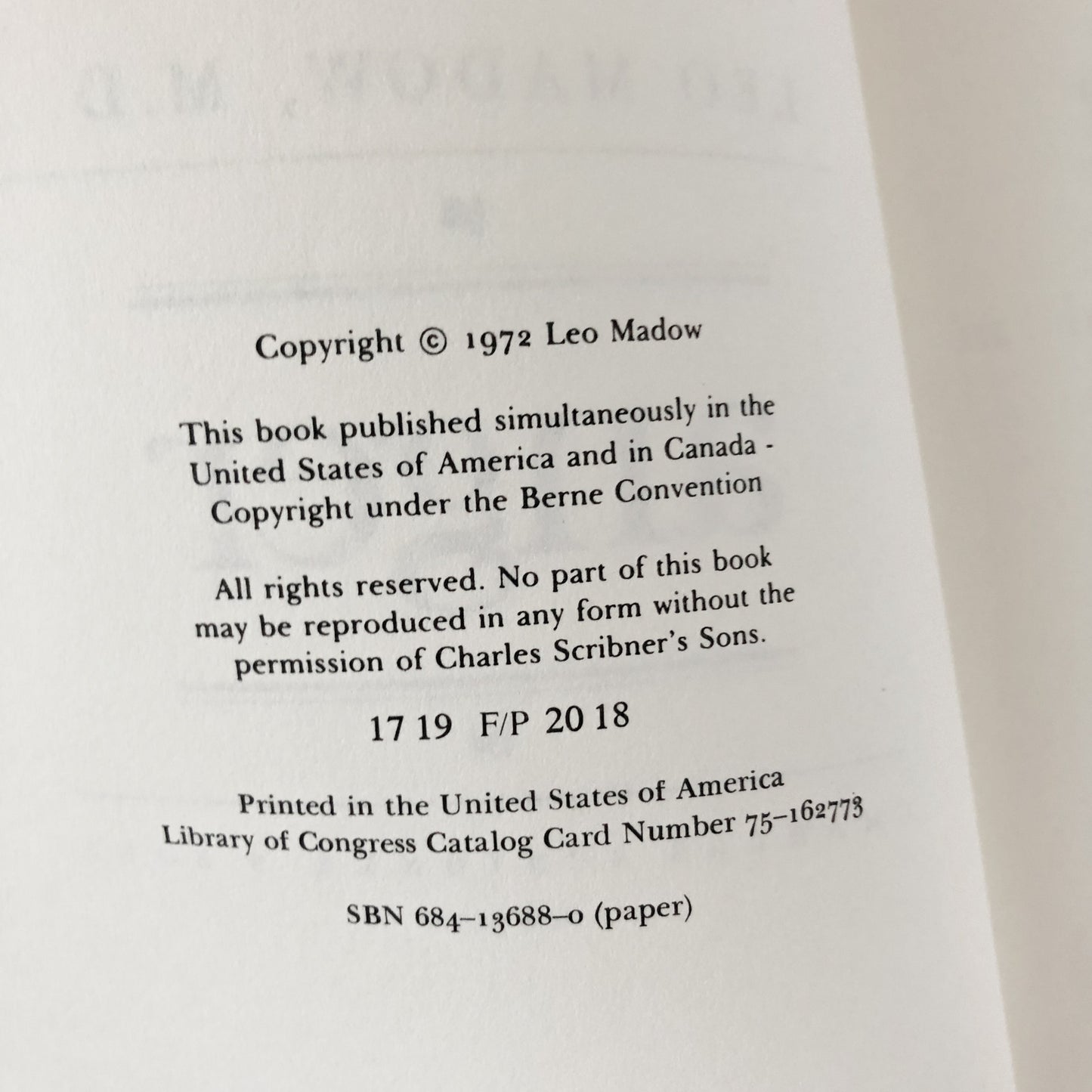 Anger: How to Recognize & Cope With It by Leo Madow [1972 TRADE PAPERBACK] - Bookshop Apocalypse