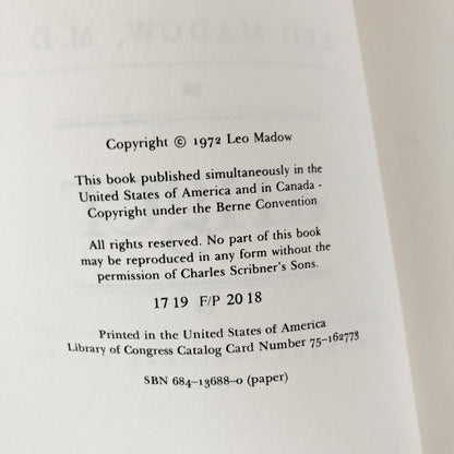 Anger: How to Recognize & Cope With It by Leo Madow [1972 TRADE PAPERBACK] - Bookshop Apocalypse