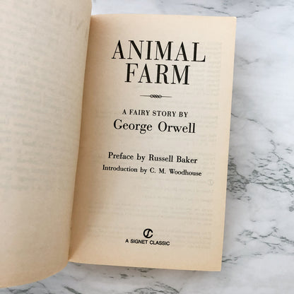 Animal Farm by George Orwell [1996 PAPERBACK]