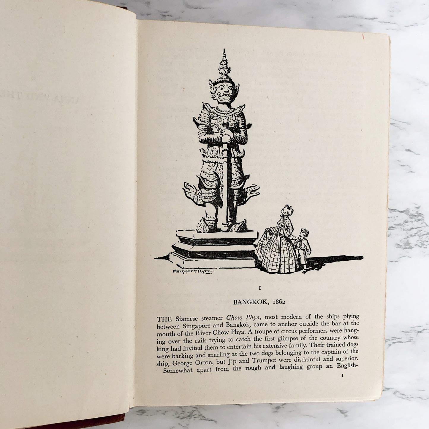 Anna and the King of Siam by Margaret Landon [BOOK CLUB FIRST EDITION / 1944]