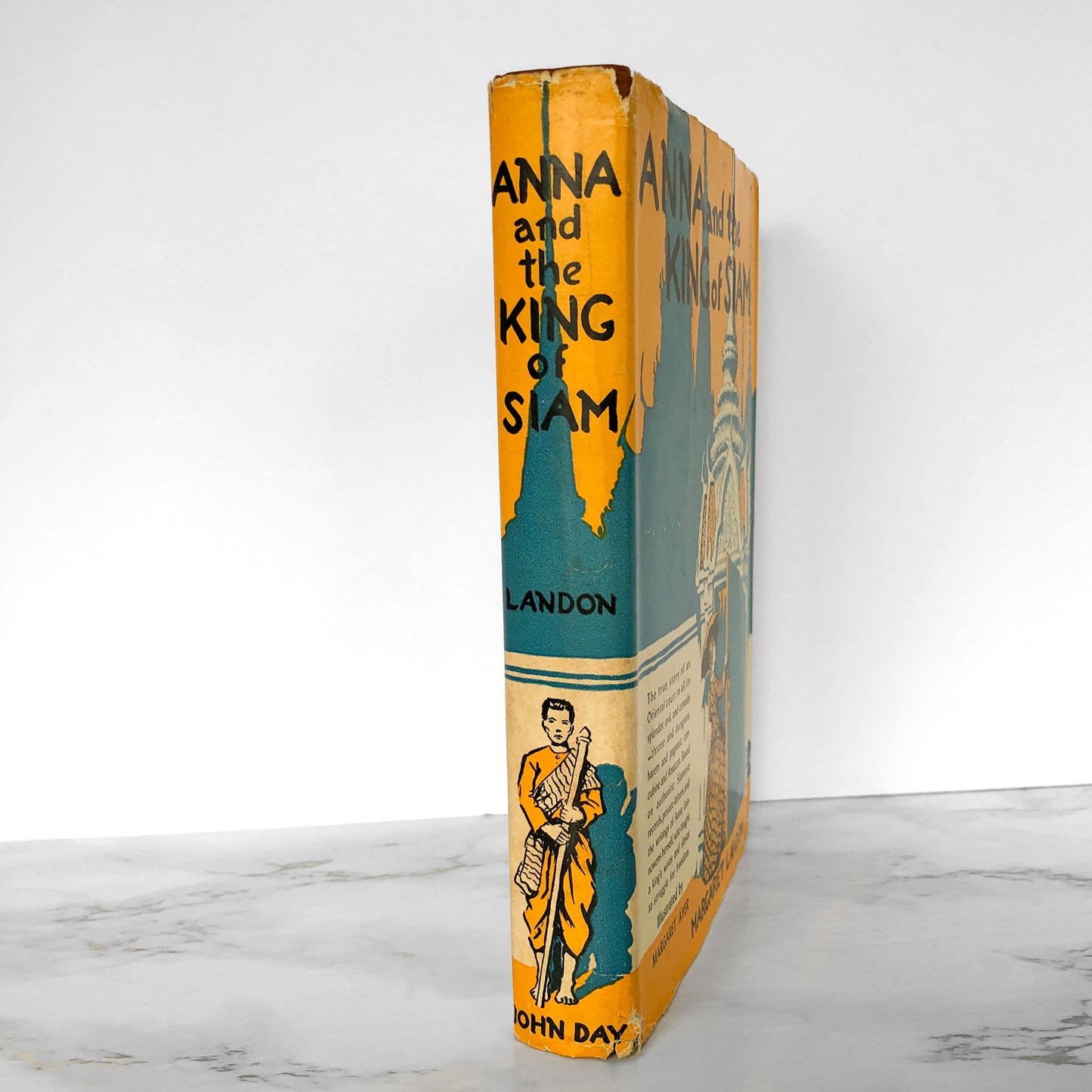 Anna and the King of Siam by Margaret Landon [BOOK CLUB FIRST EDITION / 1944]