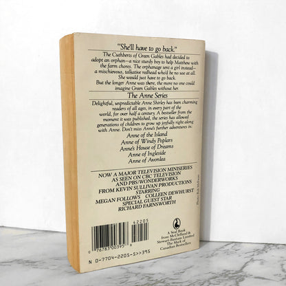 Anne of Green Gables by L.M. Montgomery [1985 MOVIE TIE-IN PAPERBACK] - Bookshop Apocalypse