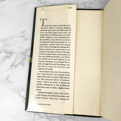 Any Old Iron by Anthony Burgess [FIRST EDITION] 1989
