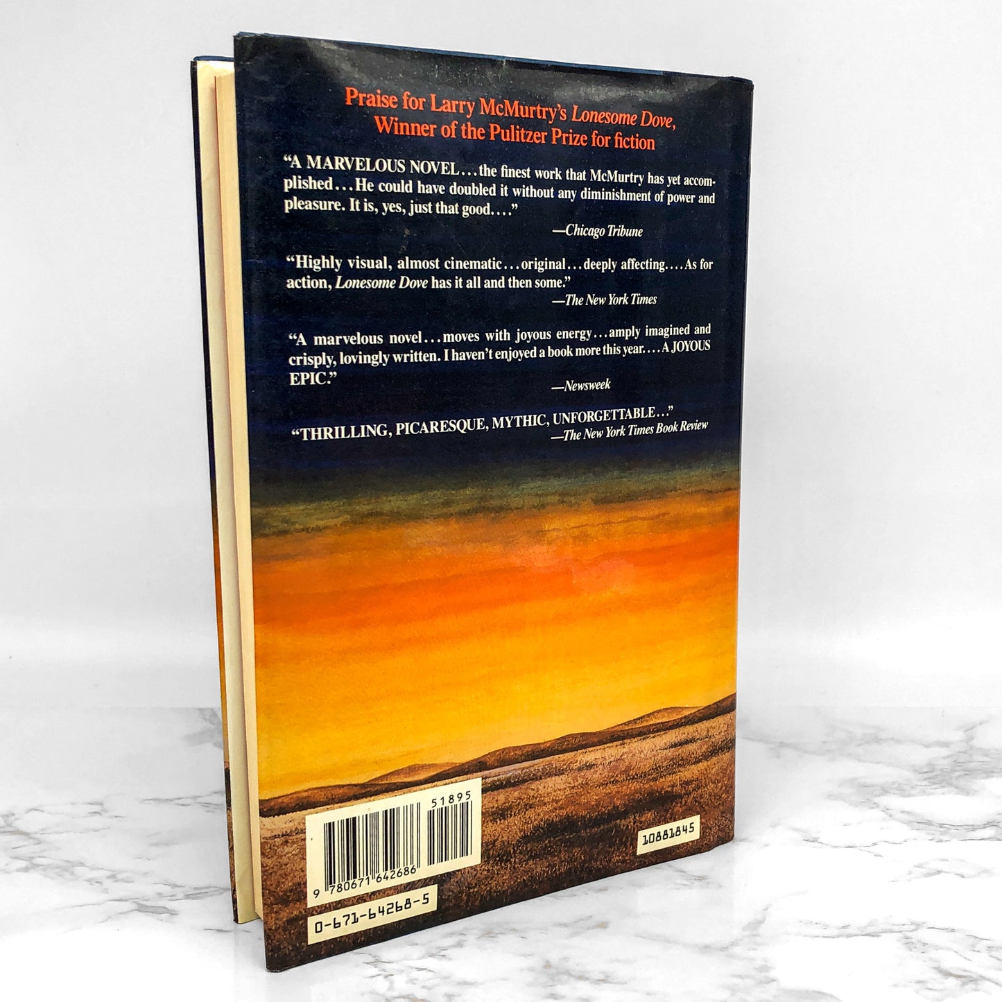 Anything For Billy by Larry McMurtry [FIRST EDITION / FIRST PRINTING] 1988