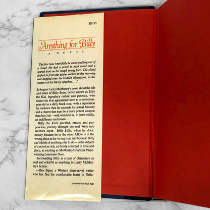 Anything For Billy by Larry McMurtry [FIRST EDITION / FIRST PRINTING] 1988
