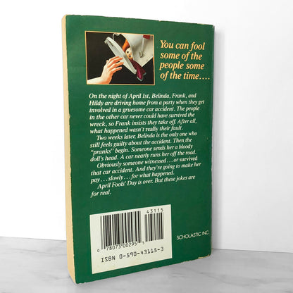 April Fools by Richie Tankersley Cusick [1990 PAPERBACK] Point Horror #15