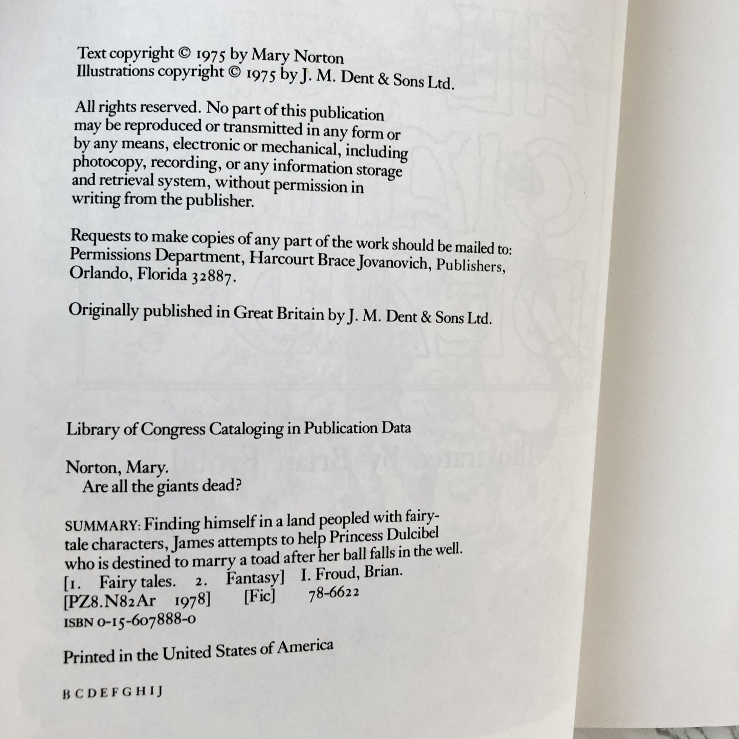 Are All The Giants Dead? by Mary Norton [FIRST PAPERBACK EDITION] - Bookshop Apocalypse