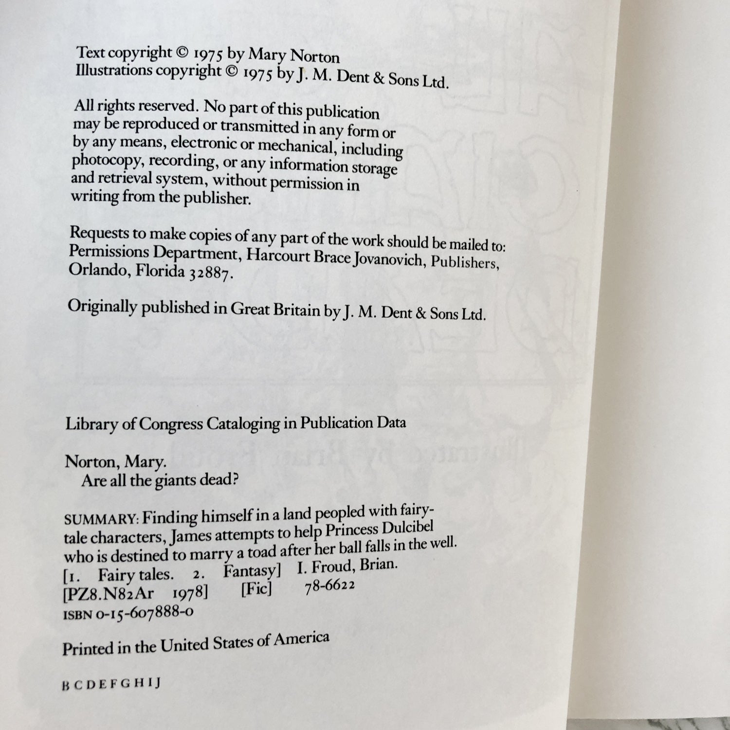 Are All The Giants Dead? by Mary Norton [FIRST PAPERBACK EDITION] - Bookshop Apocalypse