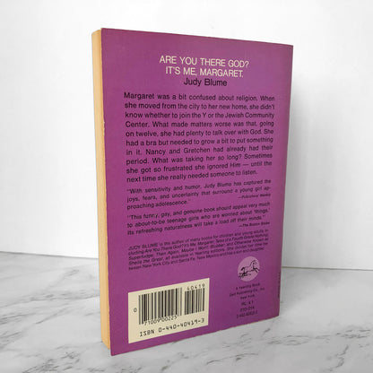 Are You There God, It's Me Margaret? by Judy Blume [1982 PAPERBACK] - Bookshop Apocalypse