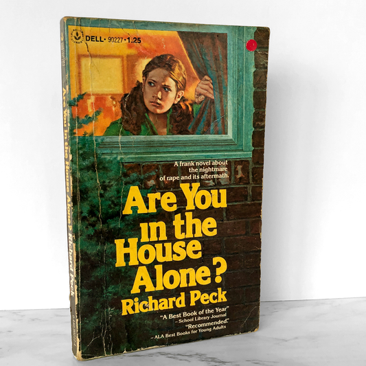 Are You in the House Alone? by Richard Peck [FIRST PAPERBACK PRINTING / 1977]