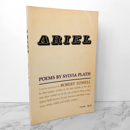 Ariel: Poems by Sylvia Plath [1965 TRADE PAPERBACK] - Bookshop Apocalypse