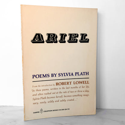Ariel: Poems by Sylvia Plath [1966 TRADE PAPERBACK]