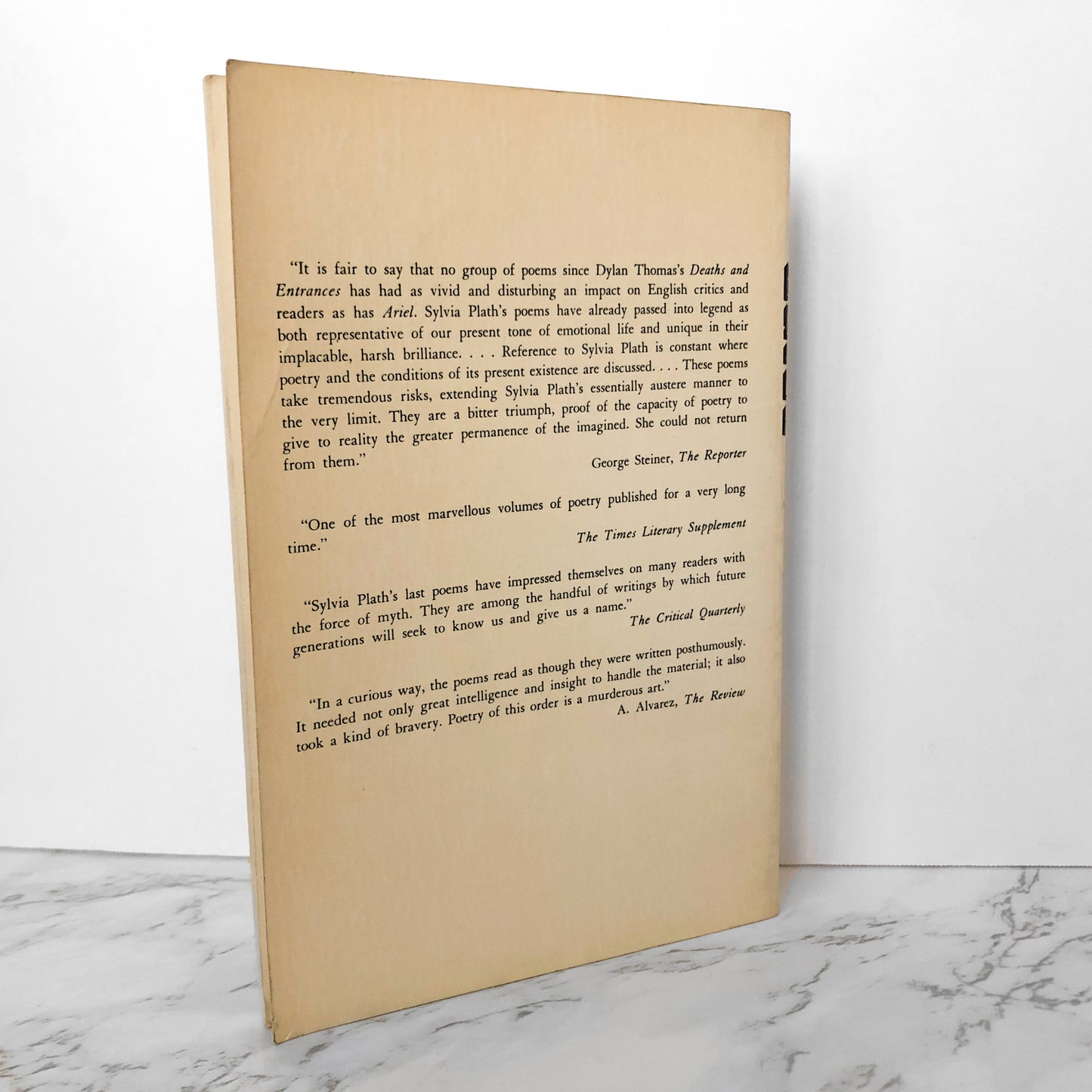 Ariel: Poems by Sylvia Plath [1965 TRADE PAPERBACK] - Bookshop Apocalypse