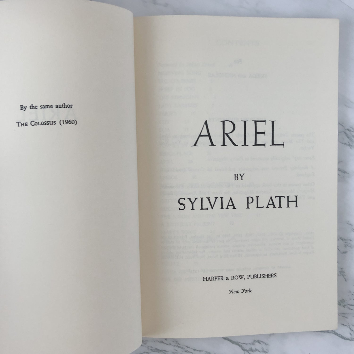 Ariel: Poems by Sylvia Plath [1965 TRADE PAPERBACK] - Bookshop Apocalypse