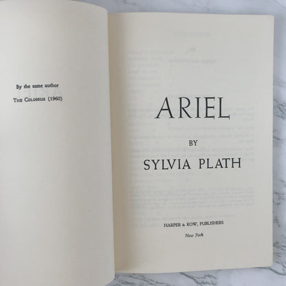 Ariel: Poems by Sylvia Plath [1965 TRADE PAPERBACK] - Bookshop Apocalypse