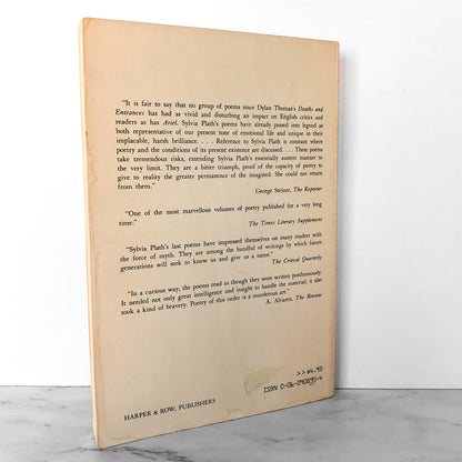 Ariel: Poems by Sylvia Plath [1966 TRADE PAPERBACK]