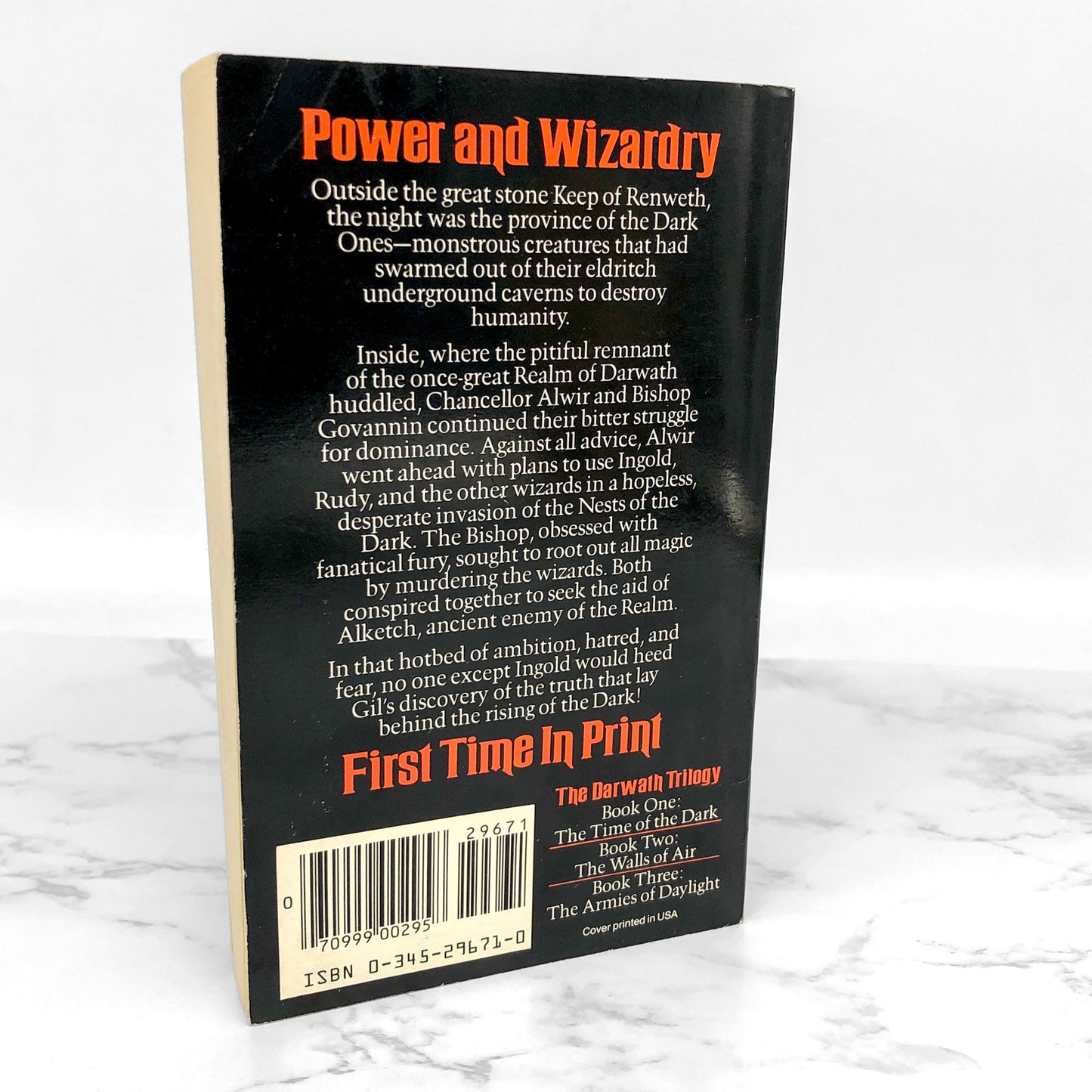 The Armies of Daylight (Darwath #3) by Barbara Hambly [FIRST EDITION PAPERBACK] 1983