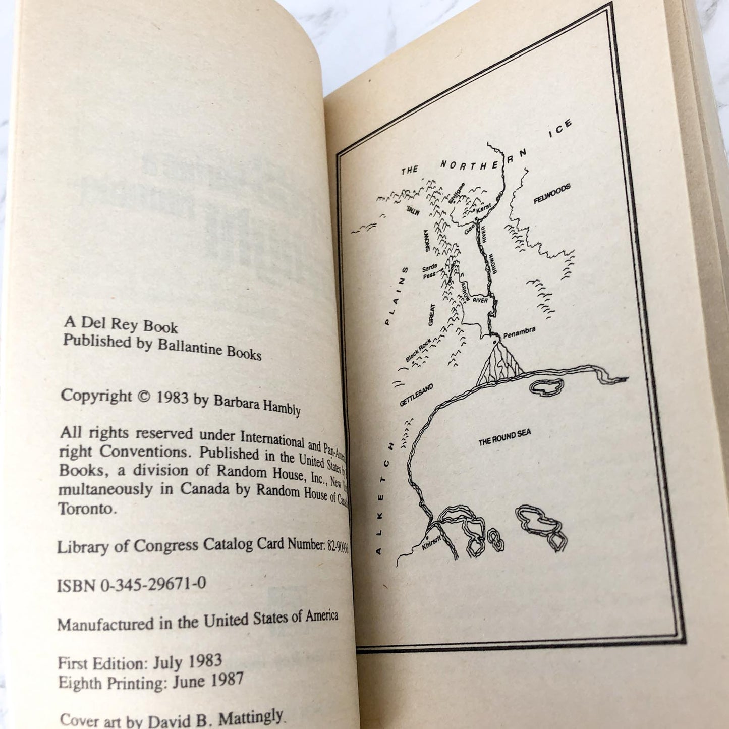 The Armies of Daylight (Darwath #3) by Barbara Hambly [FIRST EDITION PAPERBACK] 1983