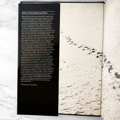 Arthur C. Clarke's Mysterious World by Simon Welfare & John Fairley [FIRST EDITION / 1980]