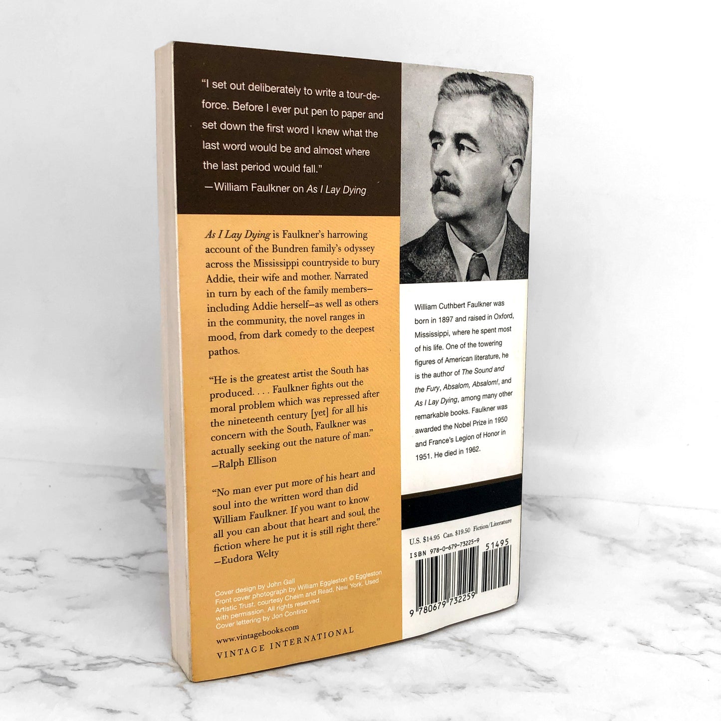 As I Lay Dying by William Faulkner [TRADE PAPERBACK] 2004 • Vintage International