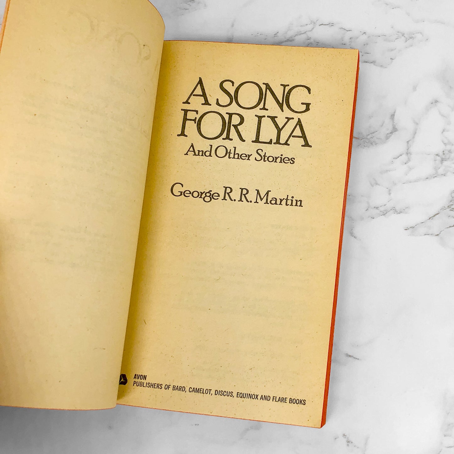 A Song For Lya & Other Stories by George R.R. Martin [FIRST EDITION • FIRST PRINTING] 1976