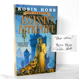 Assassin's Apprentice by Robin Hobb SIGNED! [1996 PAPERBACK]