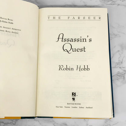 Assassin's Quest by Robin Hobb [FIRST EDITION / FIRST PRINTING] 1997