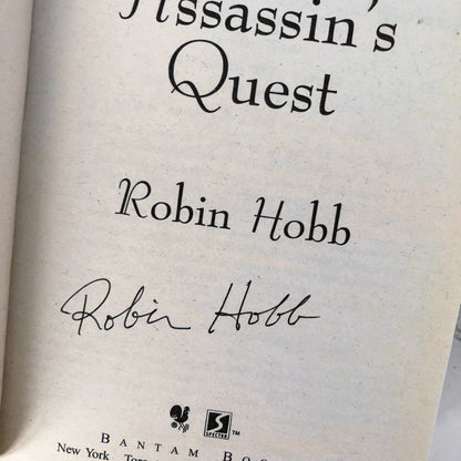 Assassin's Quest by Robin Hobb SIGNED! [1998 PAPERBACK]