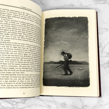 A Study in Scarlet & The Hound of the Baskervilles by Sir Arthur Conan Doyle [ILLUSTRATED HARDCOVER / 1986]