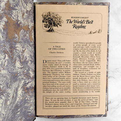 A Tale of Two Cities by Charles Dickens [ILLUSTRATED HARDCOVER / 1984]