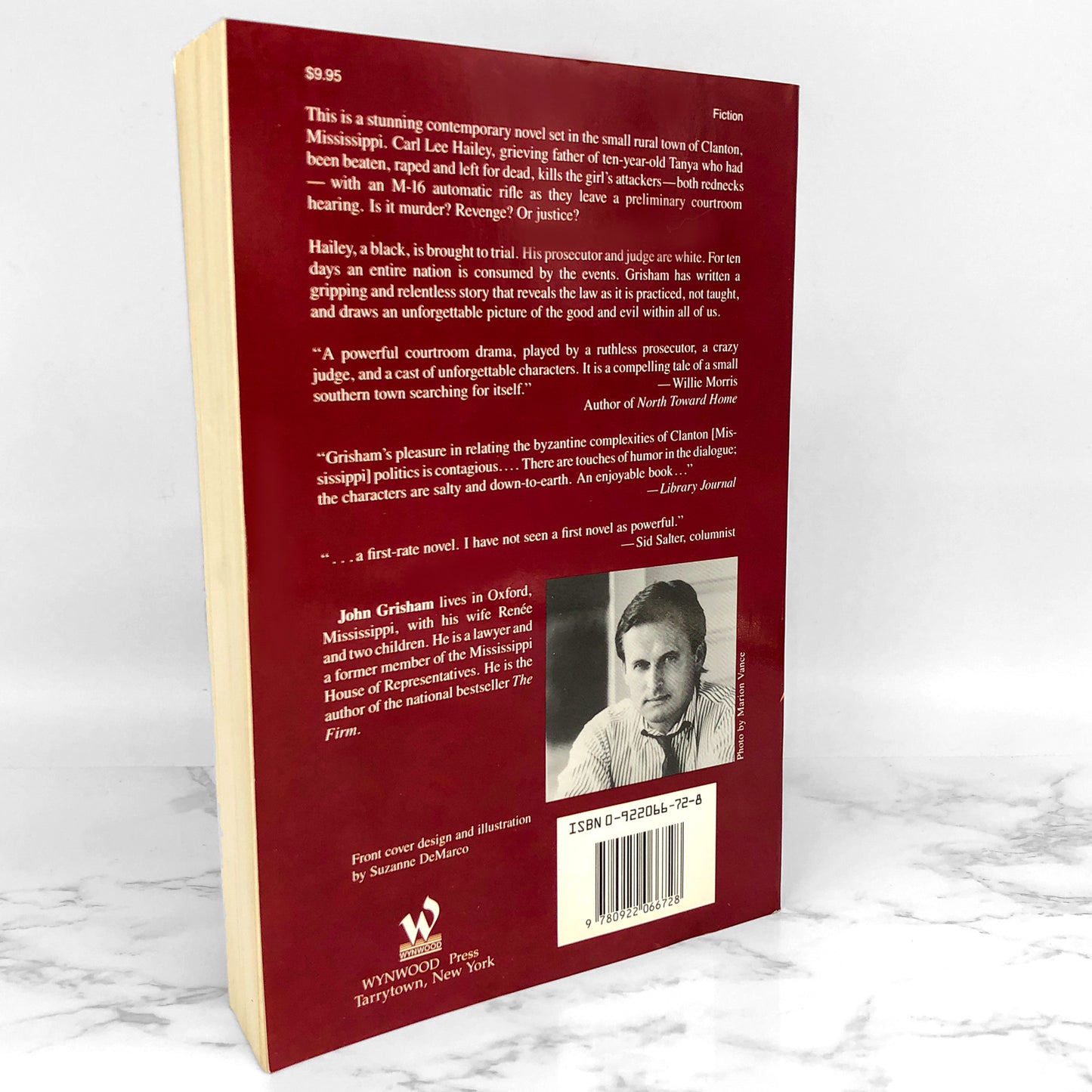 A Time to Kill by John Grisham [FIRST PAPERBACK EDITION] The Wynwood Press ❧ 1989