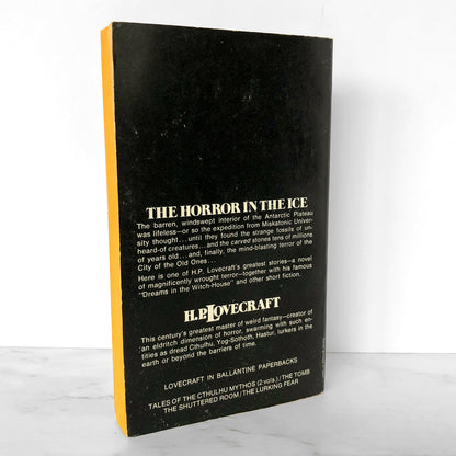 At The Mountains of Madness & Other Tales of Terror by H.P. Lovecraft [1974 PAPERBACK]