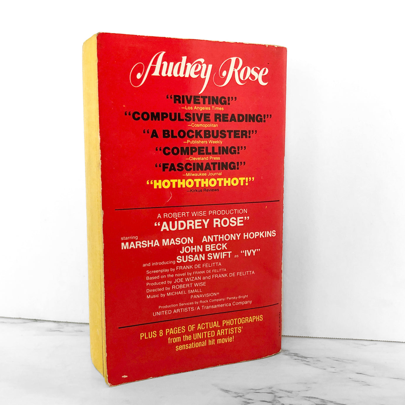 Audrey Rose by Frank De Felitta [1976 PAPERBACK]