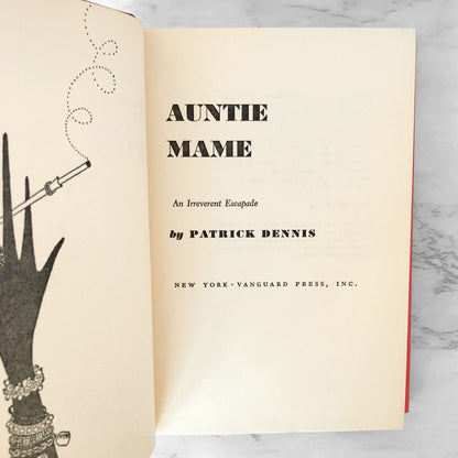 Auntie Mame by Patrick Dennis [FIRST EDITION] 1955