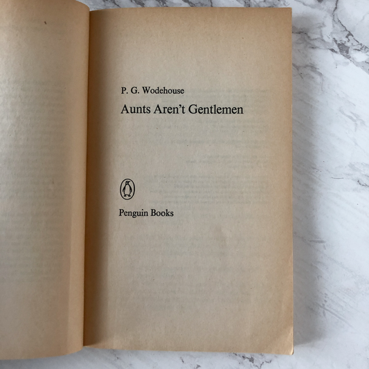 Aunts Aren't Gentlemen by PG Wodehouse - Bookshop Apocalypse
