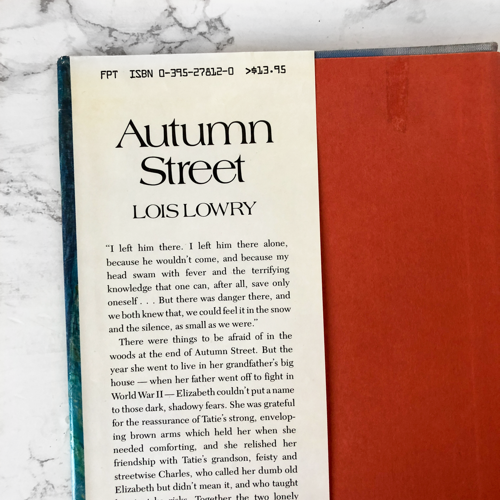 Autumn Street by Lois Lowry [FIRST EDITION] - Bookshop Apocalypse