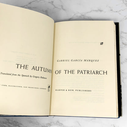 The Autumn of the Patriarch by Gabriel Garcia Marquez [1976 HARDCOVER]