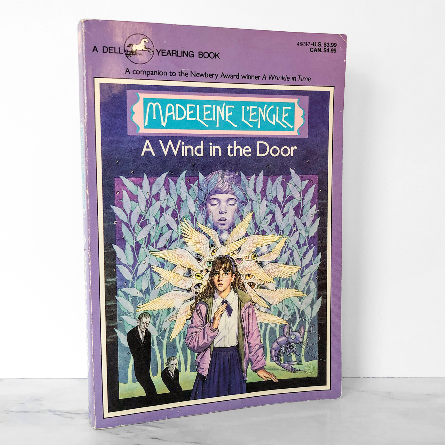 A Wind in the Door by Madeleine L'Engle [TRADE PAPERBACK / 1974]
