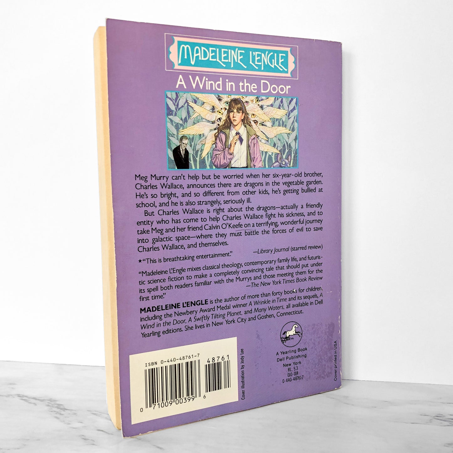 A Wind in the Door by Madeleine L'Engle [TRADE PAPERBACK / 1974]