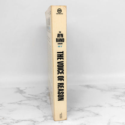 The Voice of Reason: Essays in Objectivist Thought by Ayn Rand [1990 TRADE PAPERBACK]