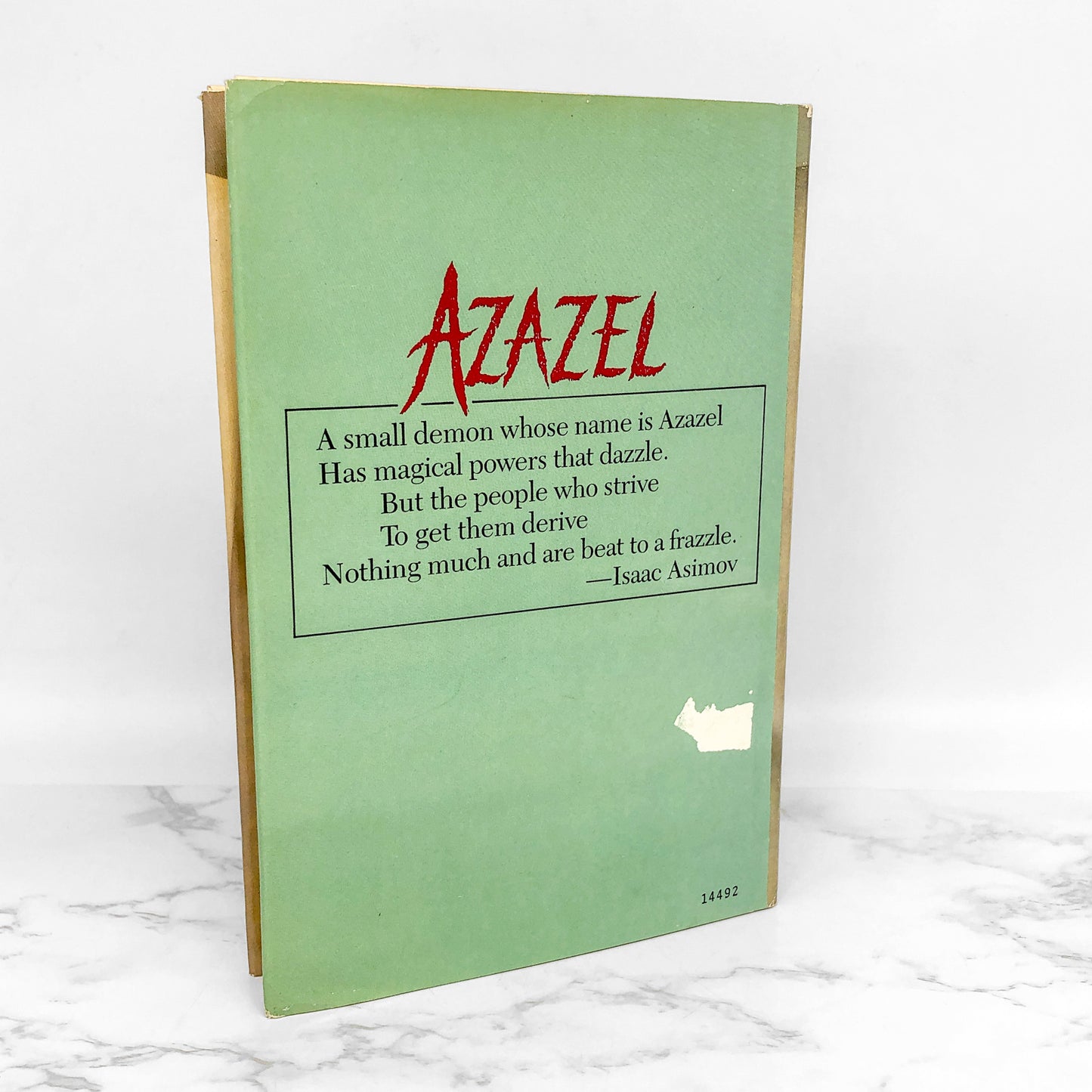 Azazel: Fantasy Stories by Isaac Asimov [1988 HARDCOVER]
