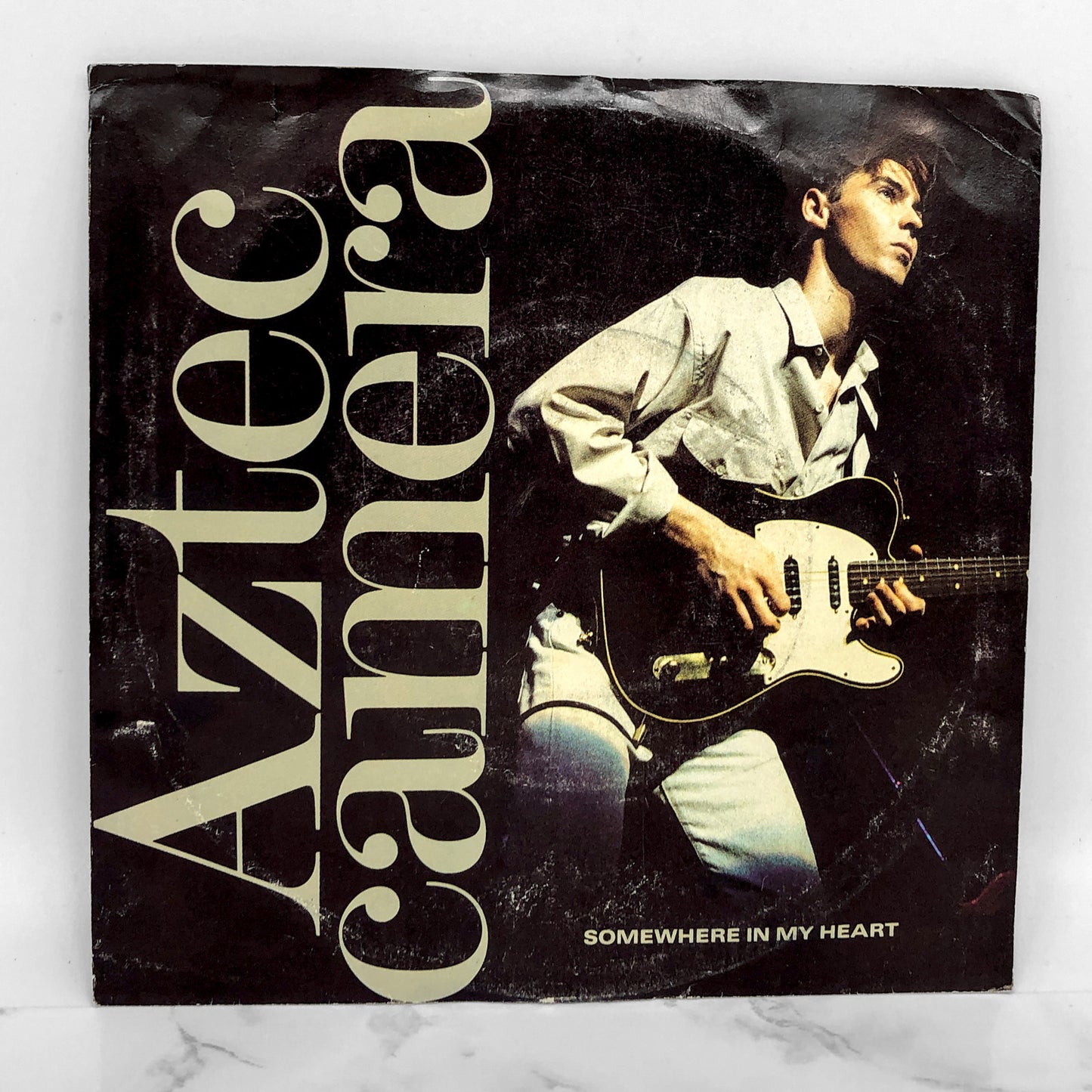 Aztec Camera - Somewhere in My Heart [7" VINYL SINGLE] 1988 • Sire Records