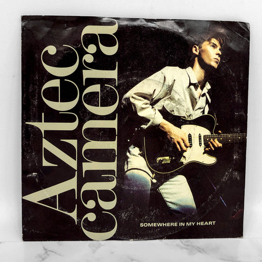 Aztec Camera - Somewhere in My Heart [7" VINYL SINGLE] 1988 • Sire Records