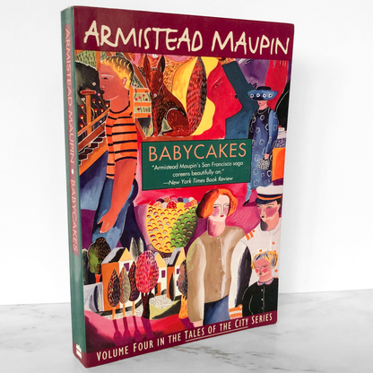 Babycakes by Armistead Maupin SIGNED! [TRADE PAPERBACK] 1994 • HarperPerennial