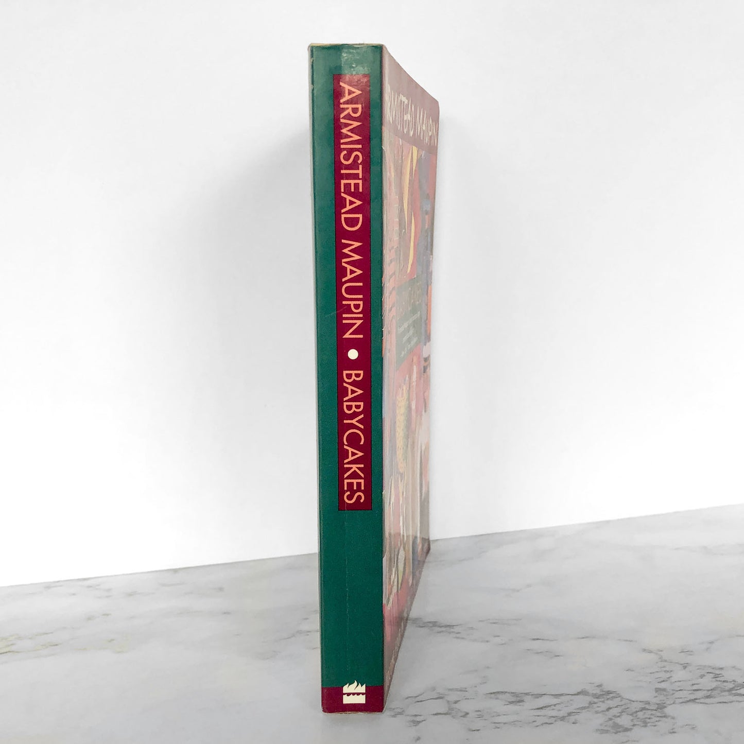 Babycakes by Armistead Maupin SIGNED! [TRADE PAPERBACK] 1994 • HarperPerennial