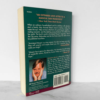 Babycakes by Armistead Maupin SIGNED! [TRADE PAPERBACK] 1994 • HarperPerennial