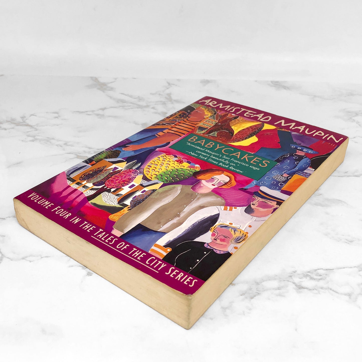 Babycakes by Armistead Maupin [TRADE PAPERBACK] 1994 • Tales of the City #4